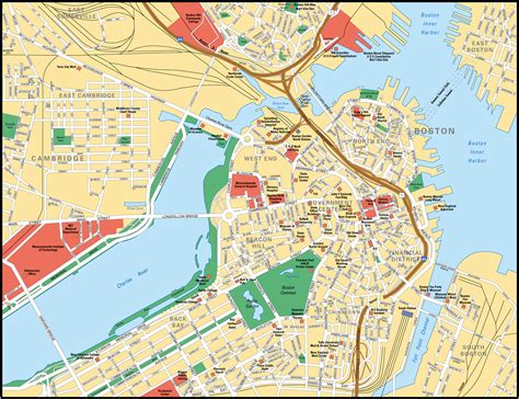 boston cities|boston city map.
